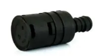 Indsugningsluftlyddæmper for 22-24 mm slange
